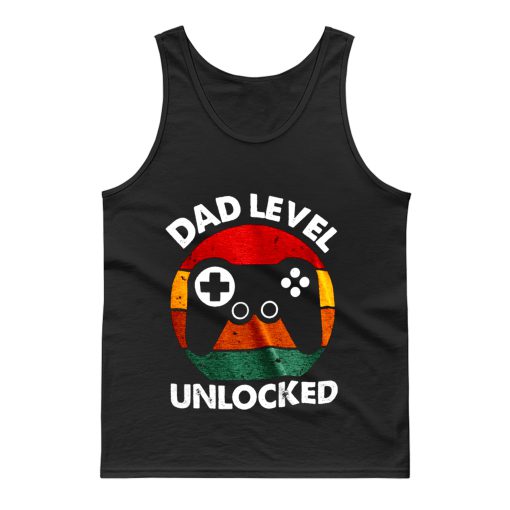 Dad Level Unlocked Tank Top