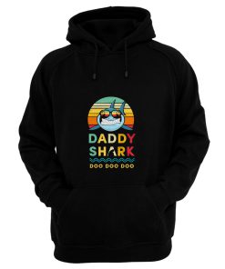 Daddy Shark Vintage Style Hoodie