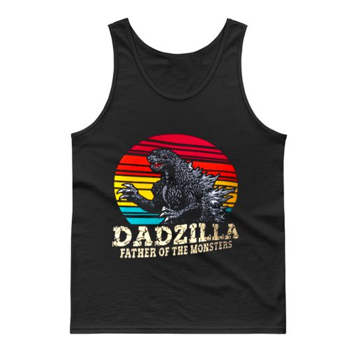 Dadzilla Father Of The Monsters Tank Top