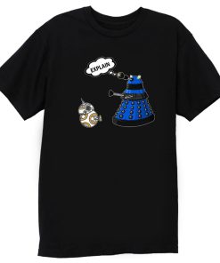 Dalek Explain Doctor Who Funny Retro T Shirt