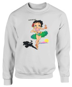 Dancing Girl Hawaii Sunset Beach Island Sweatshirt