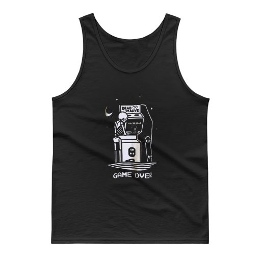 Dead Or Alive Skull Game Over Tank Top