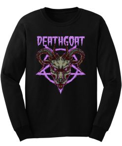 Death Goat Death Metal Band Long Sleeve