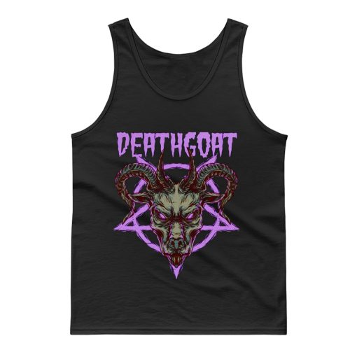 Death Goat Death Metal Band Tank Top