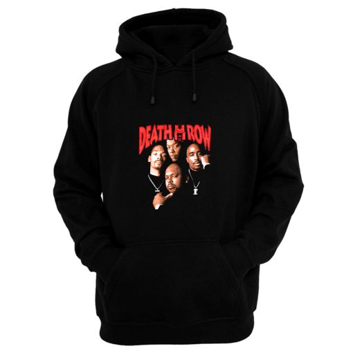 Death Row Records Tupac Dre Retro Hoodie