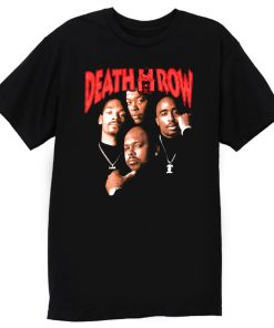 Death Row Records Tupac Dre Retro T Shirt