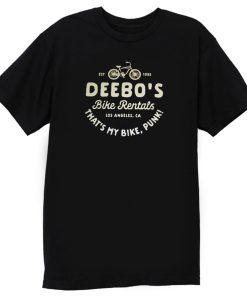 Deeboos Bike Rentals Punk Los Angeles T Shirt