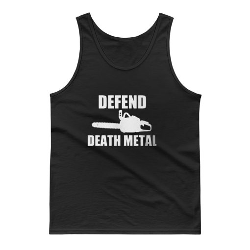Defend Death Metal Machine Tank Top
