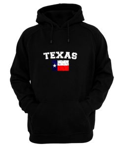 Distressed Texas Flag Texan Pride The Lonestar State Hoodie