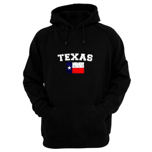 Distressed Texas Flag Texan Pride The Lonestar State Hoodie