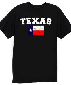 Distressed Texas Flag Texan Pride The Lonestar State T Shirt