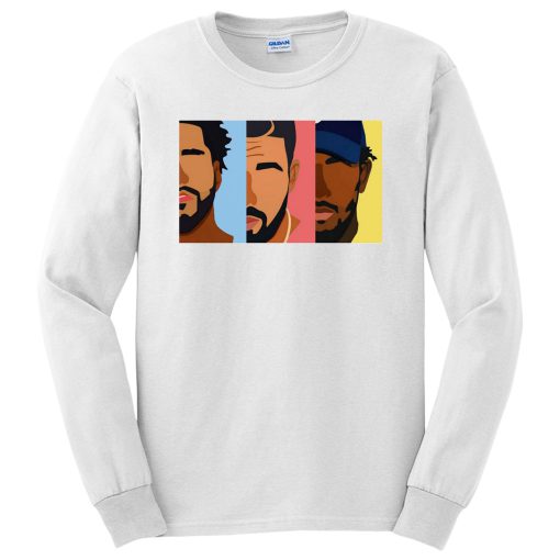 Drake J Cole Kendrick Lamar Best Rapper Long Sleeve