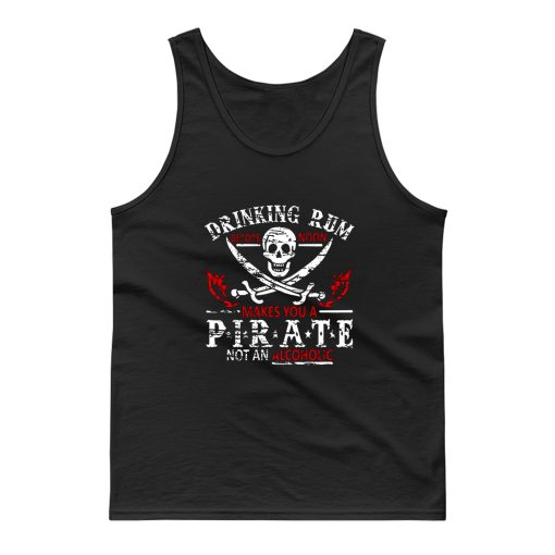 Drinking Rum Pirate Tank Top