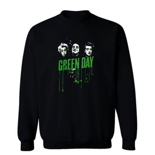 Drips Green Day Band Sweatshirt