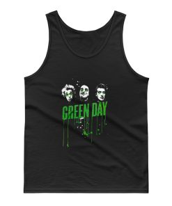 Drips Green Day Band Tank Top