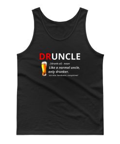 Druncle Beer Definition Tank Top