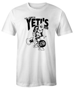 Drunken Yeti Pub Funny Bigfoot Hilarious Sarcastic Drinking T Shirt