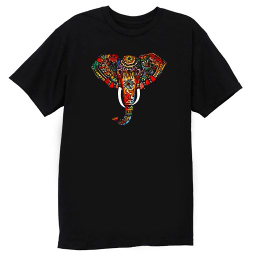 Elephant Ethnic T Shirt