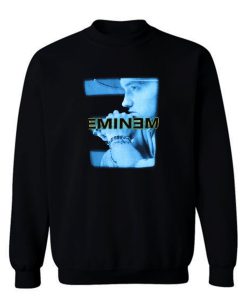 Eminem Blue Photo Poster Vintage Sweatshirt