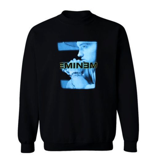Eminem Blue Photo Poster Vintage Sweatshirt