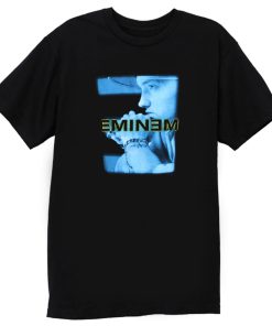 Eminem Blue Photo Poster Vintage T Shirt