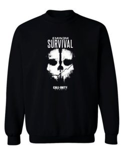 Eminem Survival Call Of Duty Rap Game Sweatshirt