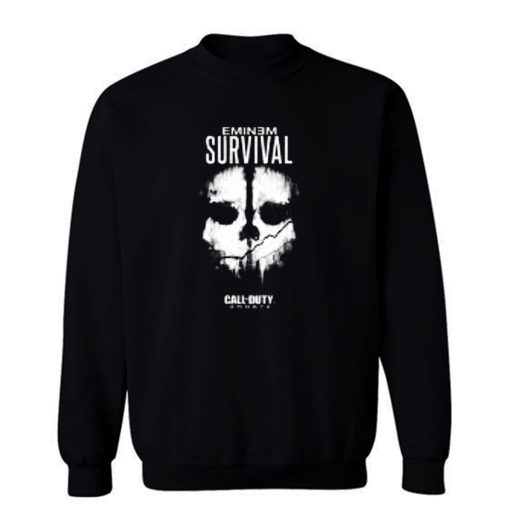 Eminem Survival Call Of Duty Rap Game Sweatshirt
