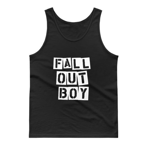 Fall Out Boy Fob Retro Tank Top