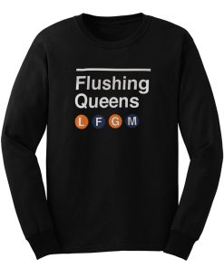 Flushing queens Lfgm Baseball Lovers Long Sleeve