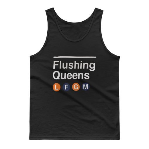 Flushing queens Lfgm Baseball Lovers Tank Top
