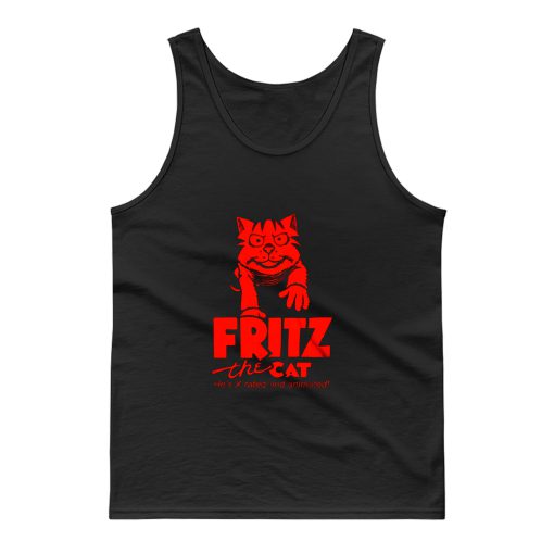 Fritz The cat X Rated And Animated Tank Top