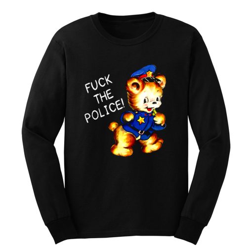 Fuck the Police Cat Long Sleeve