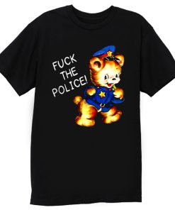 Fuck the Police Cat T Shirt