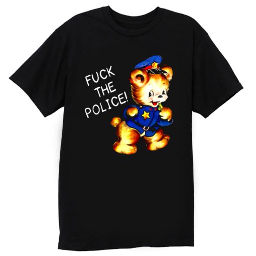 Fuck the Police Cat T Shirt