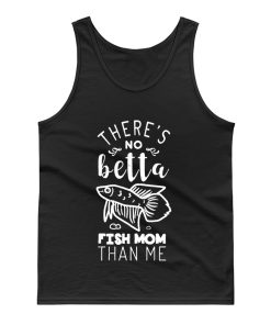 Funny Cute Betta Fish Mom Tank Top