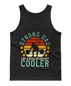 Funny Vintage Strength Training Fathers Tank Top