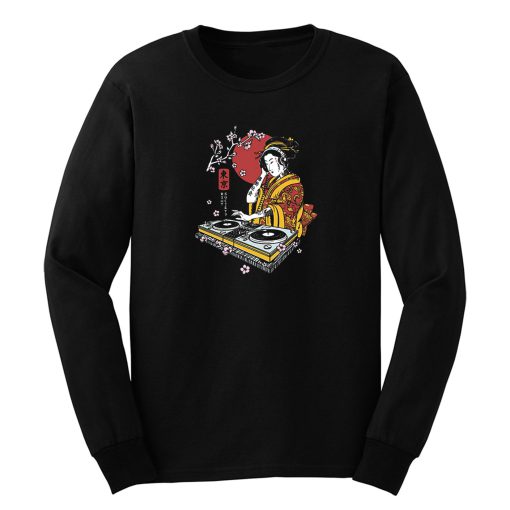 Geisha The Dj Japan Long Sleeve