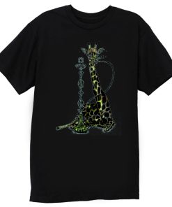 Giraffe with Hookah T Shirt