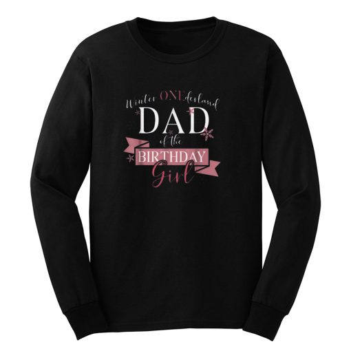 Girl Dad Birthday Winter Long Sleeve