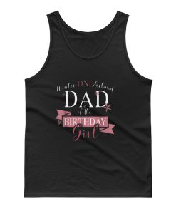 Girl Dad Birthday Winter Tank Top