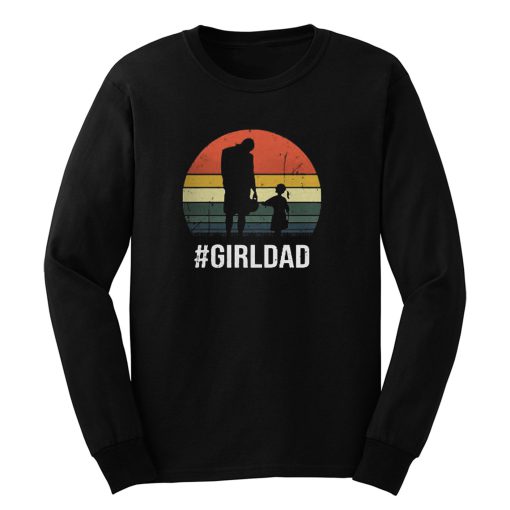 Girl Dad Sunshine Vintage Long Sleeve