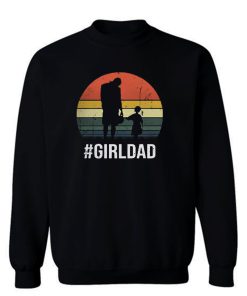 Girl Dad Sunshine Vintage Sweatshirt