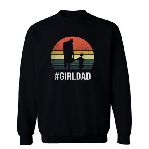 Girl Dad Sunshine Vintage Sweatshirt