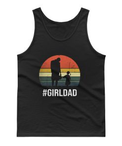 Girl Dad Sunshine Vintage Tank Top