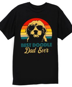 Golden Doodle Best Doodle Dad Ever Funny T Shirt