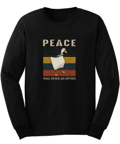 Goose Peace Vintage Long Sleeve
