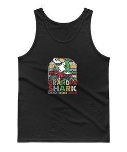 Grandpa Shark Doo Doo Vintage Tank Top