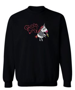 Green Day unicorn Sweatshirt