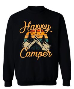 Happy Camper Camping Adventure Sweatshirt