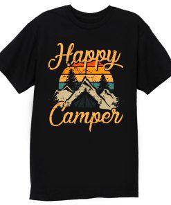 Happy Camper Camping Adventure T Shirt